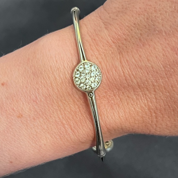 John Hardy White Topaz Bamboo Bracelet - Picture 1 of 3